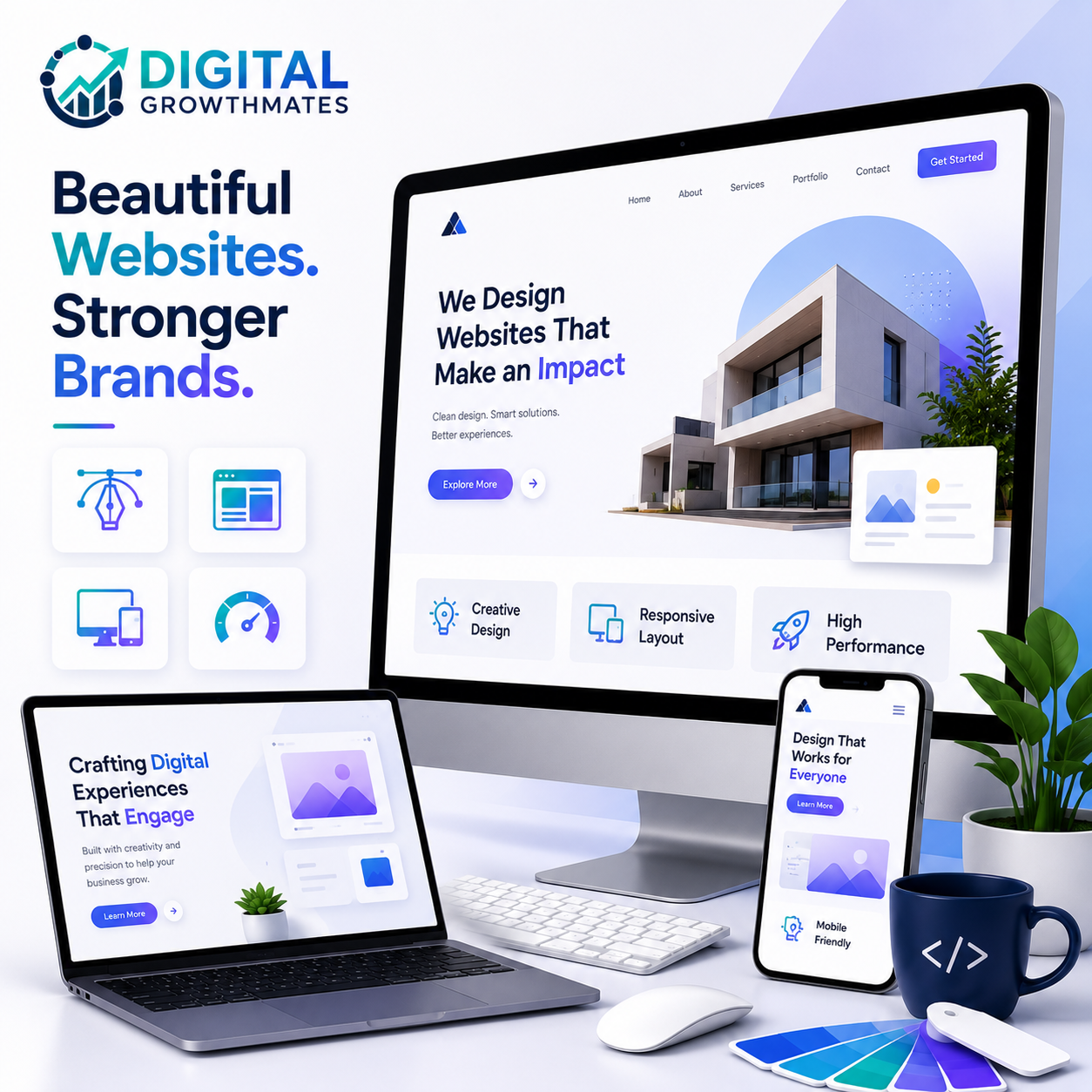 Creative & Responsive Website Designing Services Hyderabad